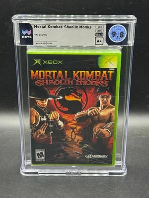 Mortal Kombat Shaolin Monks Microsoft Xbox Sealed New WATA 9.8 A+ Graded Midway - Image 1 of 2