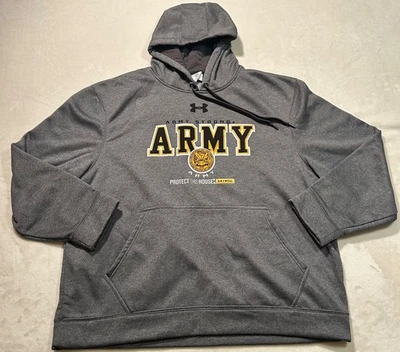 Sudadera con Capucha Ejército Under Armour Talla 2XL Protect This House Ejército Fuerte XXL Foto 1 de 4