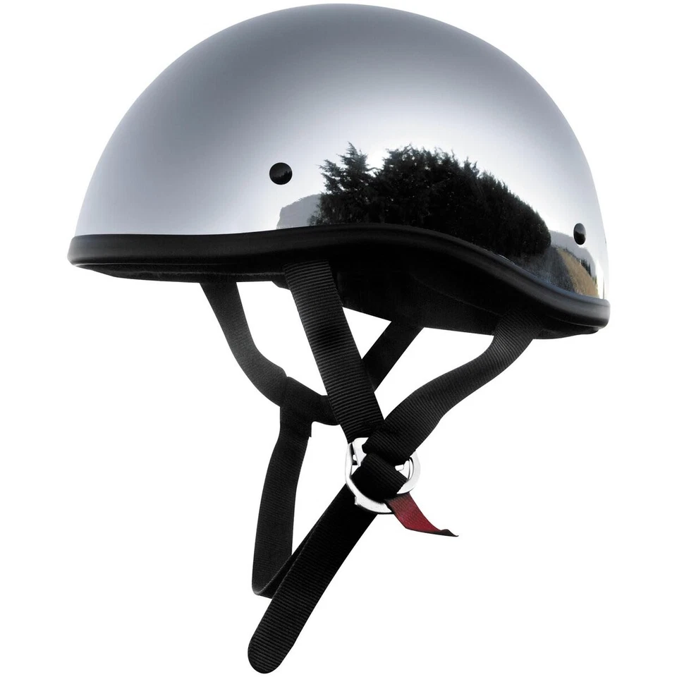 Skid Lid Chrome Original Half Helmet  ( Small ) - 646621 - Image 1 of 1