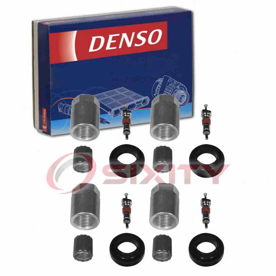Kits de servicio de sensor Denso TPMS de 4 piezas para Chevrolet Colorado 2007-2012 neumático vc Foto 1 de 4