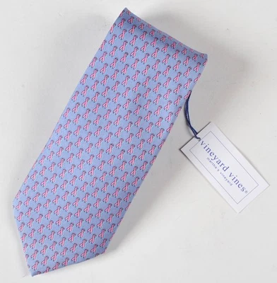 Gravata Vineyard Vines Komen rosa bola de seda NOVA fita rosa consciente do câncer de mama - Imagem 1 de 4
