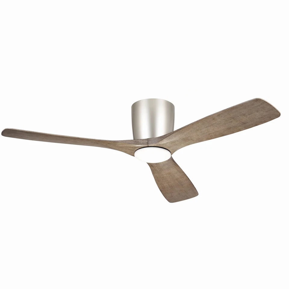Brushed Nickel 54"Ceiling Fan from the Volos Collection - Image 1 of 1