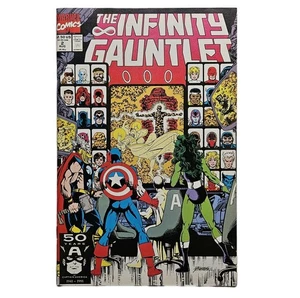 THE INFINITY GAUNTLET #2 Marvel 1991 VF 8.0 *FREE SHIPPING ON ADDITIONAL COMICS* - Picture 1 of 4