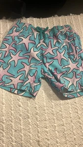 VILEBREQUIN Kid’s Moorise Starfish Art Swim Short Size 10 - Picture 1 of 10