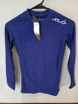 Sub Sports Men's Cold Thermal Compression Long Sleeved Shirt; Navy; Size: S-New - Image 1 of 4