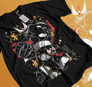 T-shirt MAZINGER Z RARE logo brodé manga anime transzor super robot 466 - Picture 1 of 6