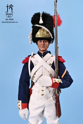 New BROWN ART BA-0008 1/6 CORPORALS of THE FRENCH IMPERIAL GUARD Action Figure Cover