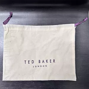 TED BAKER Handbag Dust Bag Cotton Travel Bag Drawstring Women Accessory PurseBag - Picture 1 of 2