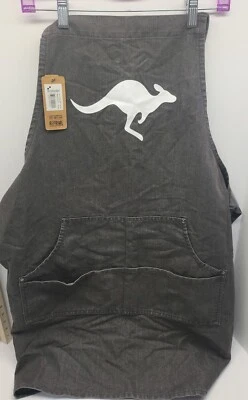 Apron Denim Kangaroo Artisan Collection by Reprime Unisex Domain Contrast Rp126 - Image 1 of 4