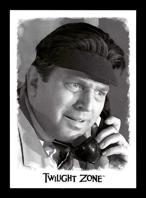 5-04-12 PWE . 2020 the twilight zone archives Portraits theodore bikel Por12 (A) - Image 1 of 2