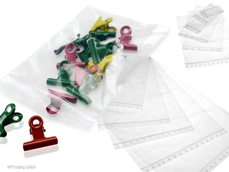 Druckverschlussbeutel Zip Beutel Tüte Folienbeutel Schnellverschlußbeutel LDPE - Bild 1 von 1