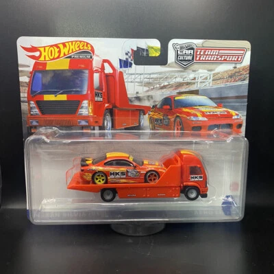 NUEVO Hot Wheels Premium Team Transport Rojo Nissan Silvia (S15) y Aero Lift 🆓📦 Foto 1 de 3