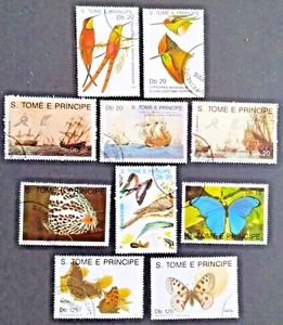 SAO TOME AND PRINCIPE ~ VFU ~ THEMATICS ~ FROM 10p PER ITEM SEE DESCRIPTIONS - Picture 1 of 6