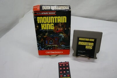 Mountain King (Atari 5200, 1984) Missing manual 1 overlay - Image 1 of 4