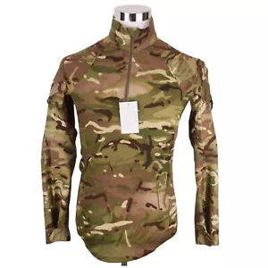 NEW British Army Combat Shirt UBACS 180/100 Large MTP Camo Green Beige Zip - Picture 1 of 8