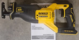 NEW DeWalt 20V MAX XR Brushless Reciprocating Saw Model# DCS382 Bare Tool - Picture 1 of 2