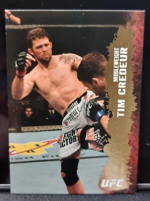 Tim Credeur #64 2009 Topps UFC Round 2 Thick Gold Parallel - Image 1 of 2