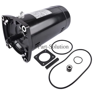 For A O Smith Swimming Pool Motor USQ1102 Square Flange 1HP Capacitor Start - Picture 1 of 11