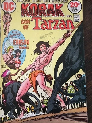 Korak Son of Tarzan #53 Edgar Rice Burroughs DC Comics Bronze Age - Image 1 of 4