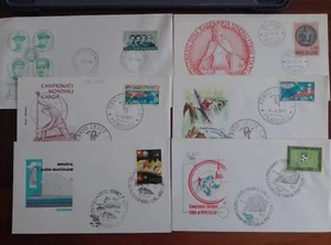 SOBRES PRIMER DIA FDC Y ESPECIALES ITALIA 1966/1973. LOTE DE 6 - Imagen 1 de 1