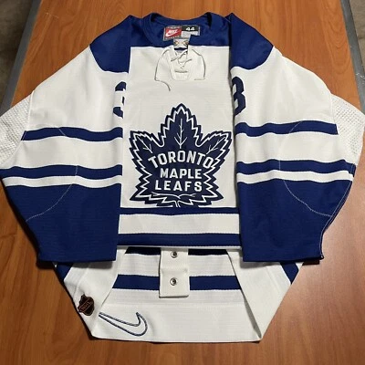 Nike Authentic Sylvain Cote Toronto Maple Leafs NHL Jersey White Alternate 44 - Image 1 of 4