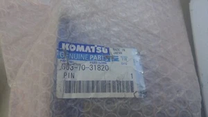 New OEM KOMATSU 363-70-31820 Pin - Picture 1 of 1