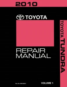 2010 Toyota Tundra Shop Service Repair Manual Volume 1 Only - Picture 1 of 1