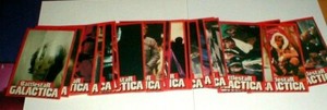  1978 WONDER BREAD TOPPS BATTLESTAR GALACTICA CARD PARTIAL SET 35 OF 36 EX MT