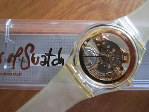Swatch Collector Special 1990 "Golden Jelly " GZ115 + NEU & UNGETRAGEN + - Bild 1 von 5