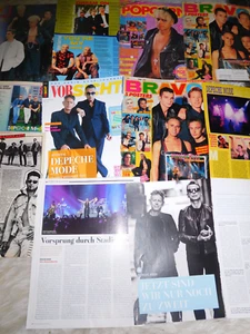 DEPECHE MODE 264 TEILE/PARTS newspaper cuttings CLIPPINGS LOT 0123 - Imagen 1 de 5