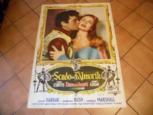 MANIFESTO ORIGINALE LO SCUDO DEI FALWORTH TONY CURTIS JANET LEIGH CM 140X100 - Picture 1 of 1
