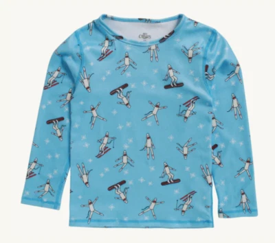 Nuevo con etiquetas Hot Chilly's Youth Terciopelo Vellón Capa Base Color: Azul Talla: Grande Foto 1 de 3