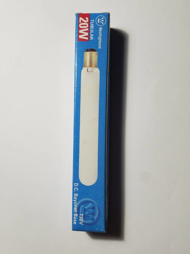 New Rare Home Lighting Westinghouse Tubular 20W House Lamp Light Bulb - Image 1 of 2