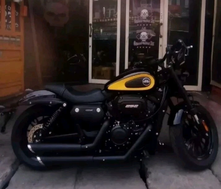 Custom Exhaust Fits Benelli Keeway Benda V252C (Big Radius Type) 2 Into 2 Model - Image 1 of 3