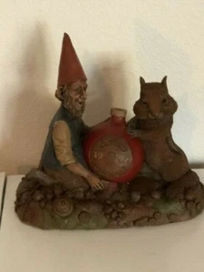 Tom Clark Wichtel Cairn Weihnachten 1994 mit Chipmunk Tim Wolfe signiert - Bild 1 von 6