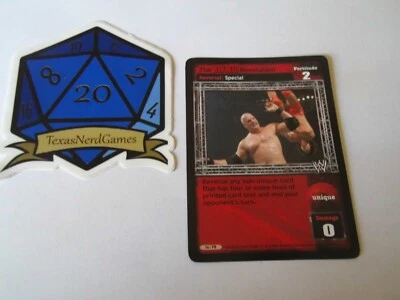 x1 The Raw Deal Revolution Promo WWE WWF Raw Deal CCG TexasNerdGames - Image 1 of 3