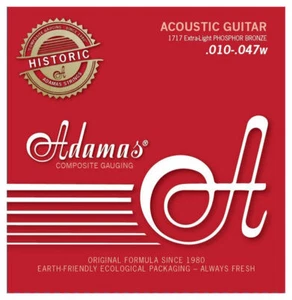 Adamas set corde chitarra acustica 1717 Historic Reissue 010/047 - Imagen 1 de 1