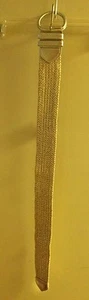 CINTURÓN MUJER EXPRESS PLATA ANCHO NUEVO CON ETIQUETAS 36" - Imagen 1 de 3