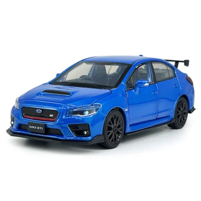 1:32 Subaru WRX STI Model Car Diecast Toy Cars Boys Toys for Kids Gifts Blue - Image 1 of 4