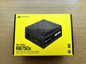 Corsair RM750x 80 PLUS Gold Vollmodulares 750 Watt ATX-Netzteil - EU - schwarz - Bild 1 von 8