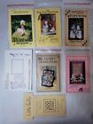 Sewing Quilt Doll Pattern Lot Goose Doorstop Hearts Stocking Bunnies Baskets