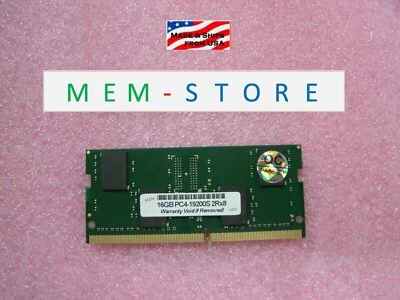 4X70N24889 16GB SODIMM DDR4-2400 RAM Compatible w/ Lenovo ThinkStation P320 Tiny - Image 1 of 3