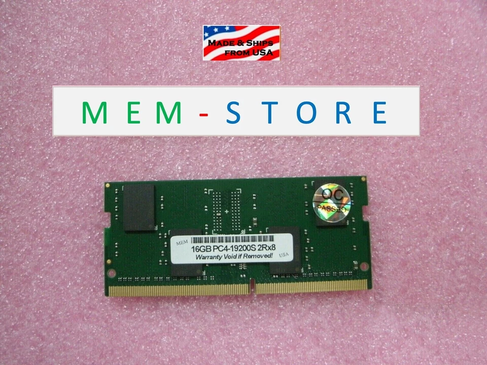 4X70N24889 16GB SODIMM DDR4-2400 RAM Compatible w/ Lenovo ThinkStation P320 Tiny - Image 1 of 3