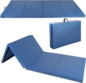 Gymnastics Gym Folding Exercise Aerobics Yoga Mat 4'x6'x2"/4'x8'x2"/4'x10'x2" - Picture 1 of 73