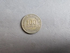 Pièce de Monnaie 100 Soles Banco central de reserva del peru - 1980 (pérou) - Picture 1 of 2