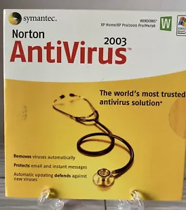 NORTON ANTIVIRUS 2003 ~ Windows Home/XP Pro/2000 Pro/Me/98 - Picture 1 of 10
