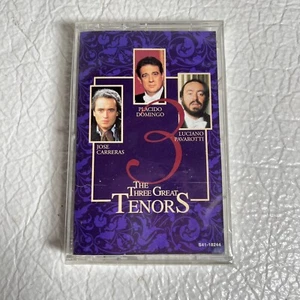 The Three Great Tenors Cassette 1995 - New Sealed - Imagen 1 de 2