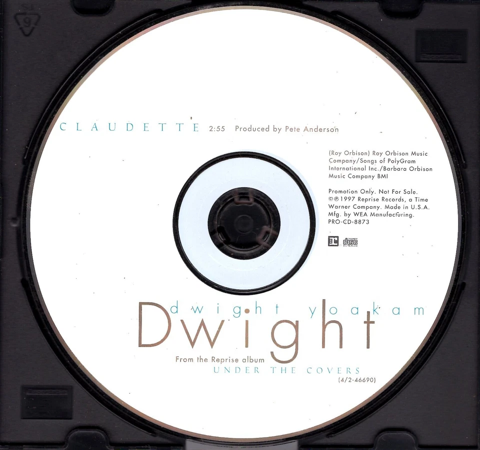 Dwight Yoakam - Claudette - PROMO CD Single - Disc Only Foto 1 de 1