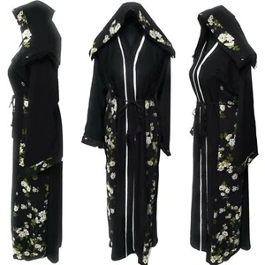 Vestido árabe de lujo modesto bordado Abaya Farasha Jalabiya para mujer - Imagen 1 de 5