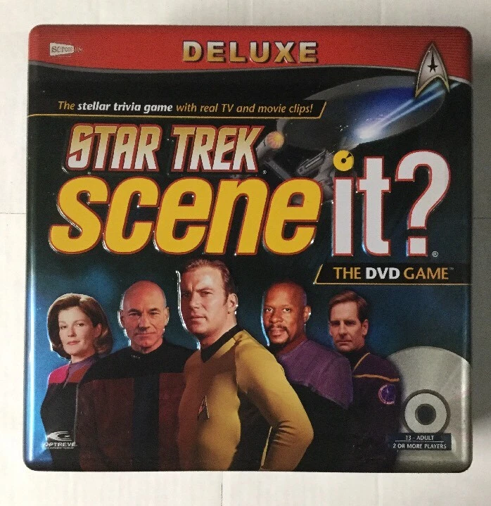 Scene It Star Trek (Deluxe Edition) (DVD / HD Video Game, 2009) - Image 1 of 1